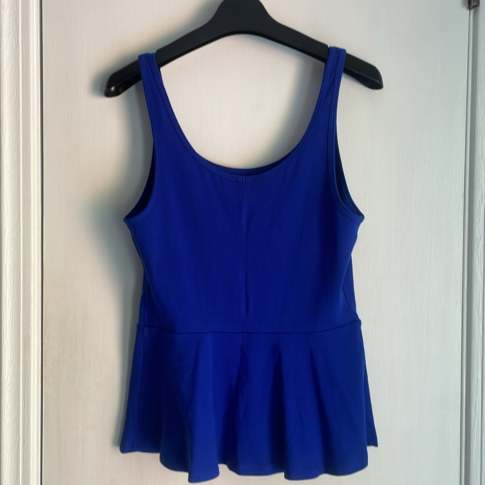 Express Peplum Waist Top Small - Picture 2 of 4